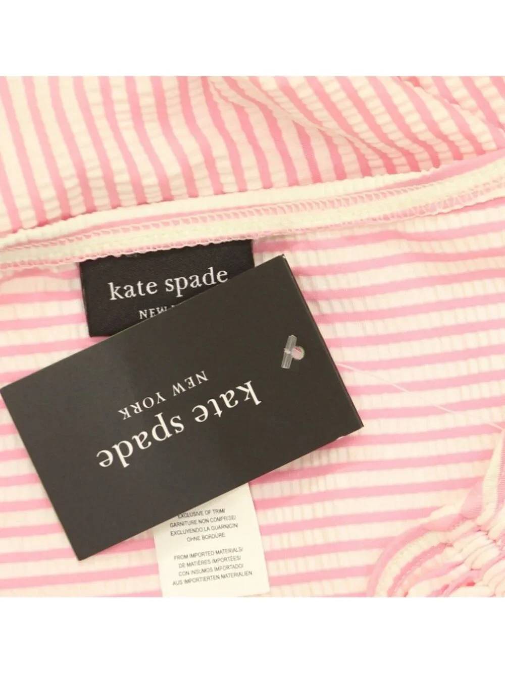 NWT Kate Spade Long Cover-Up Skirt with Shirred Open Side Begonia Bloom Pink L